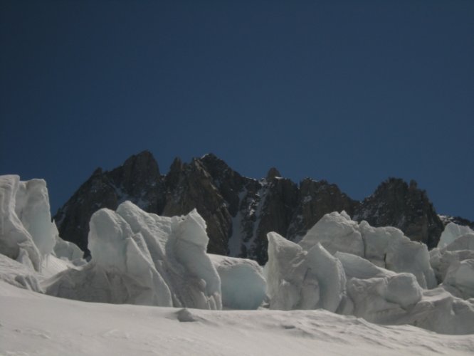 Ski au col du Tour Noir, Chamonix