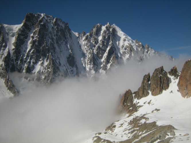 Ski au col du Tour Noir, Chamonix