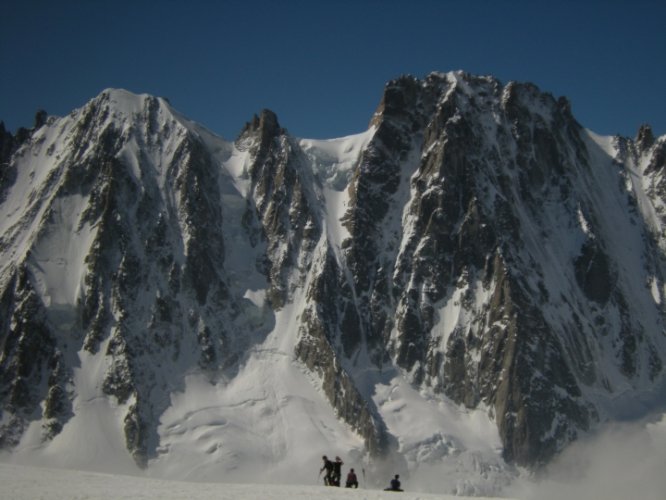 Ski au col du Tour Noir, Chamonix