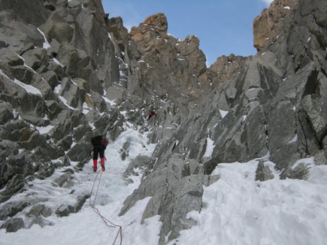 Goulotte Pellissier pointe Lachenal