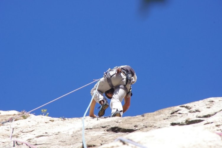 Escalade à Arnad Bucce d'Arancio