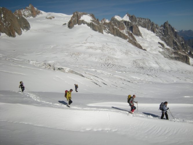 Traversée des Aiguilles d'Entrèves Chamonix