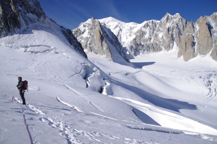 Traversée des Aiguilles d'Entrèves Chamonix