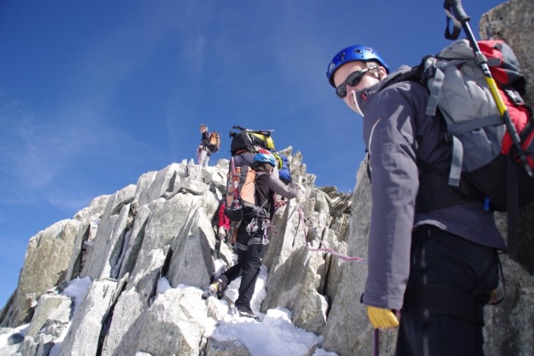 Traversée des Aiguilles d'Entrèves Chamonix