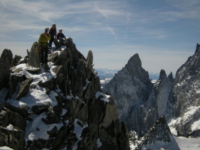 Traversée des Aiguilles d'Entrèves Chamonix