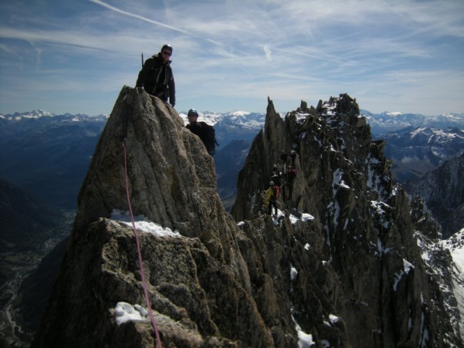 Traversée des Aiguilles d'Entrèves Chamonix