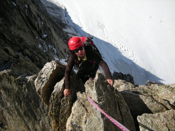 Traversée des Aiguilles d'Entrèves Chamonix