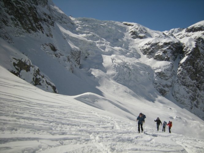 Raid à skis Arolla - Zermatt - Monterosa