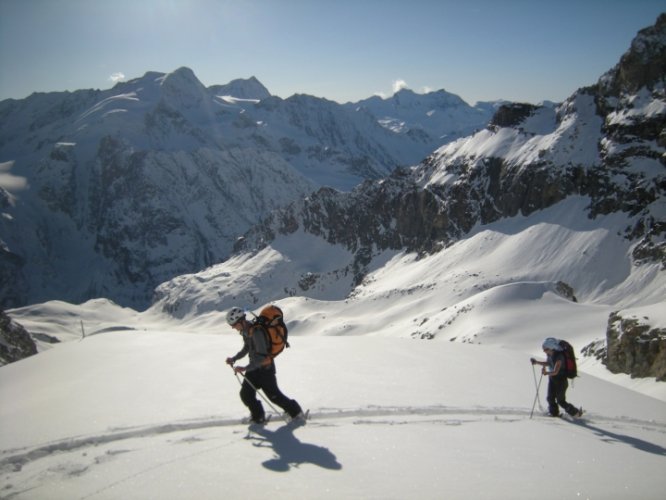 Raid à skis Arolla - Zermatt - Monterosa