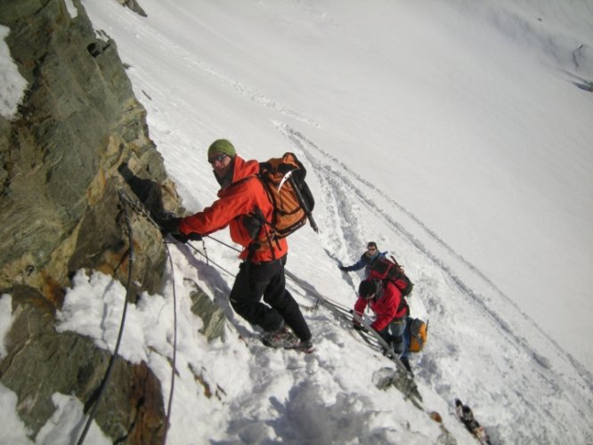 Raid à skis Arolla - Zermatt - Monterosa