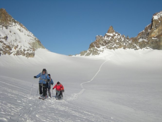 Raid à skis Arolla - Zermatt - Monterosa