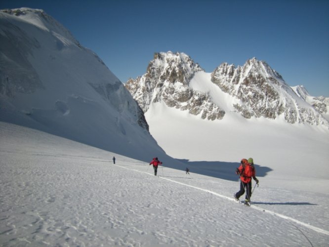 Raid à skis Arolla - Zermatt - Monterosa