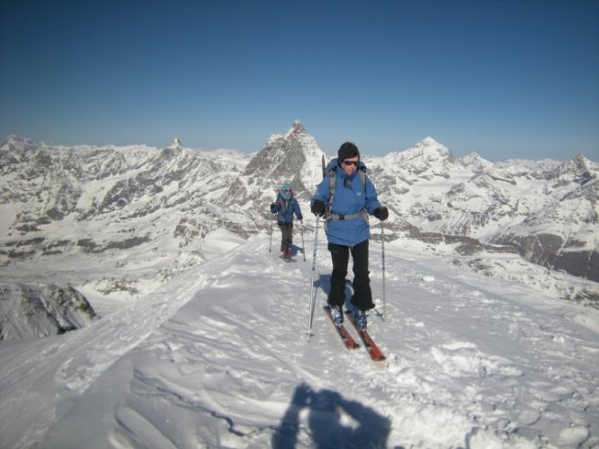 Raid à skis Arolla - Zermatt - Monterosa