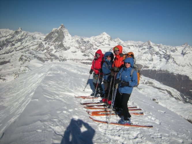 Raid à skis Arolla - Zermatt - Monterosa