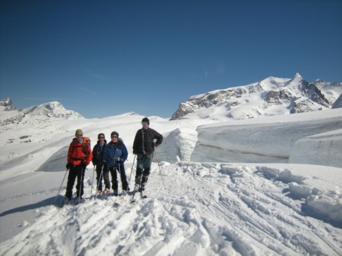 Raid à skis Arolla - Zermatt - Monterosa