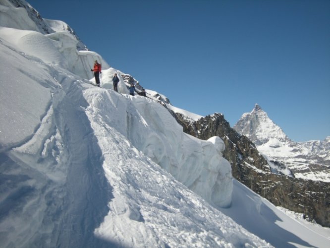 Raid à skis Arolla - Zermatt - Monterosa