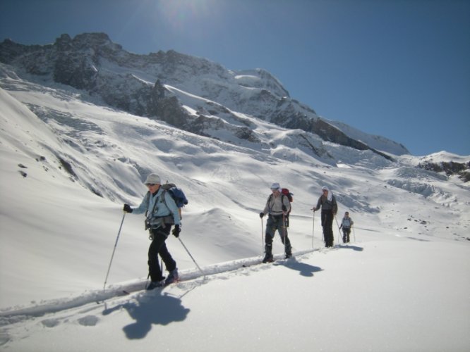 Raid à skis Arolla - Zermatt - Monterosa