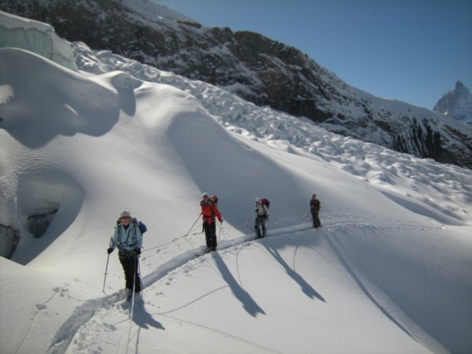 Raid à skis Arolla - Zermatt - Monterosa