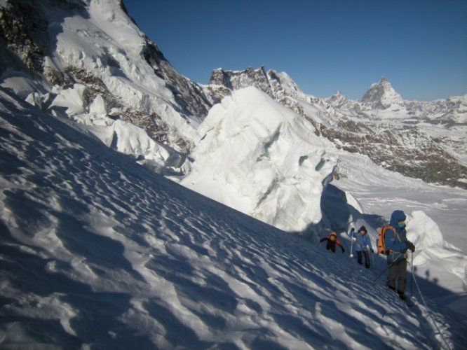 Raid à skis Arolla - Zermatt - Monterosa