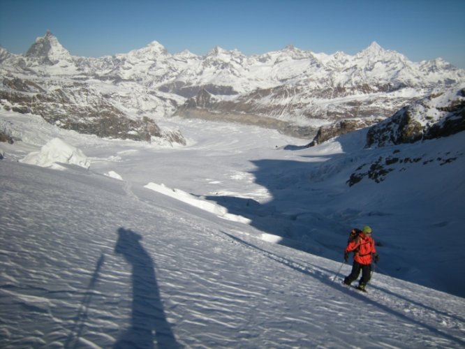 Raid à skis Arolla - Zermatt - Monterosa