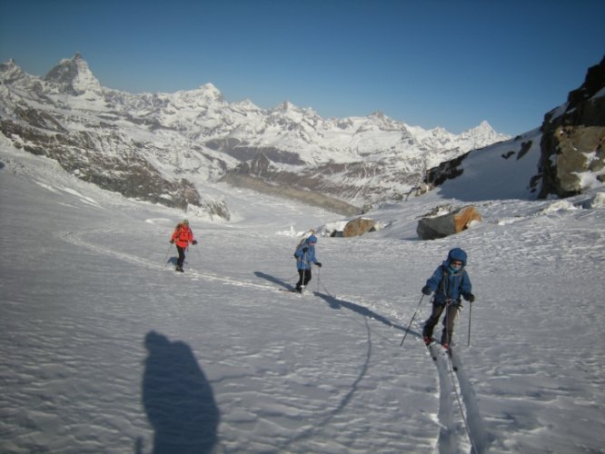 Raid à skis Arolla - Zermatt - Monterosa