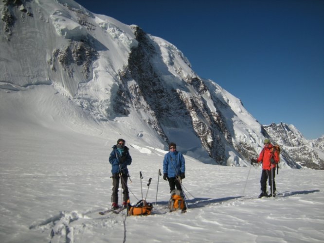 Raid à skis Arolla - Zermatt - Monterosa