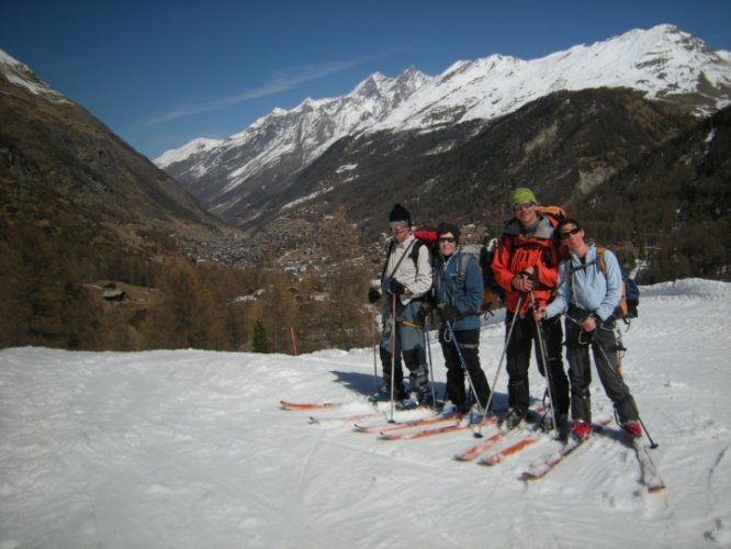 Raid à skis Arolla - Zermatt - Monterosa