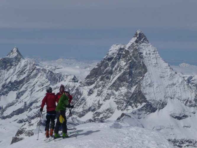 Traversée des 4000 du Mont-Rose à ski