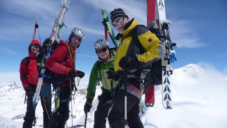 Traversée des 4000 du Mont-Rose à ski