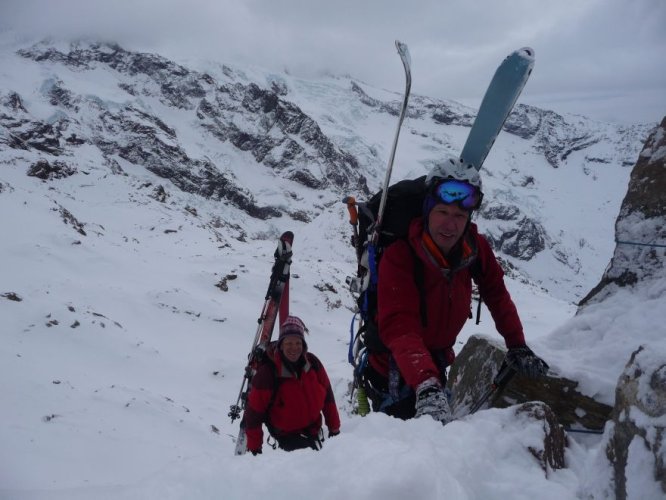 Traversée des 4000 du Mont-Rose à ski