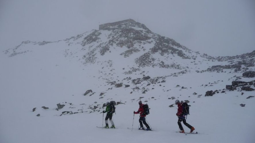 Traversée des 4000 du Mont-Rose à ski