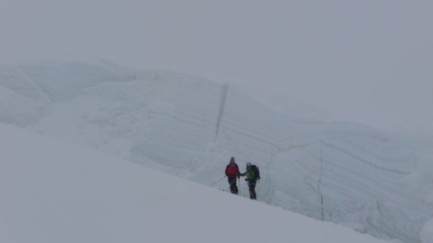 Traversée des 4000 du Mont-Rose à ski