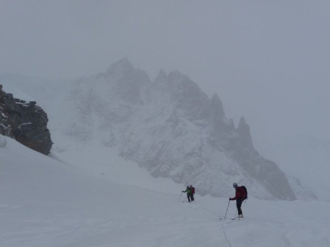 Traversée des 4000 du Mont-Rose à ski