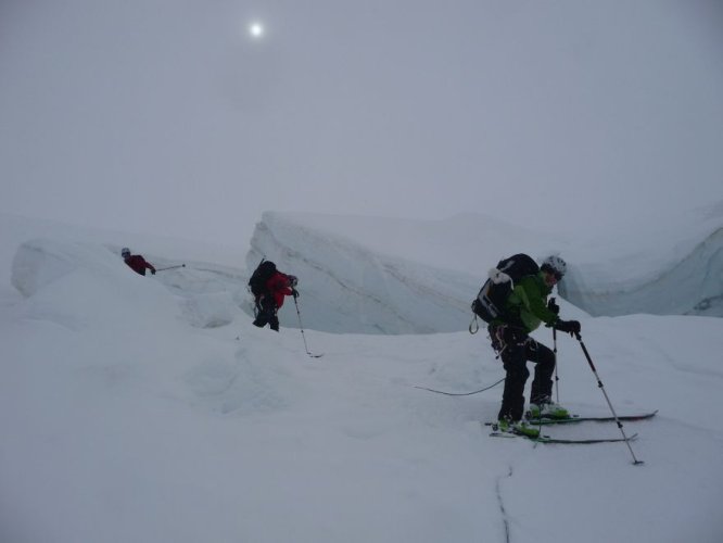 Traversée des 4000 du Mont-Rose à ski