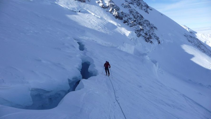 Traversée des 4000 du Mont-Rose à ski