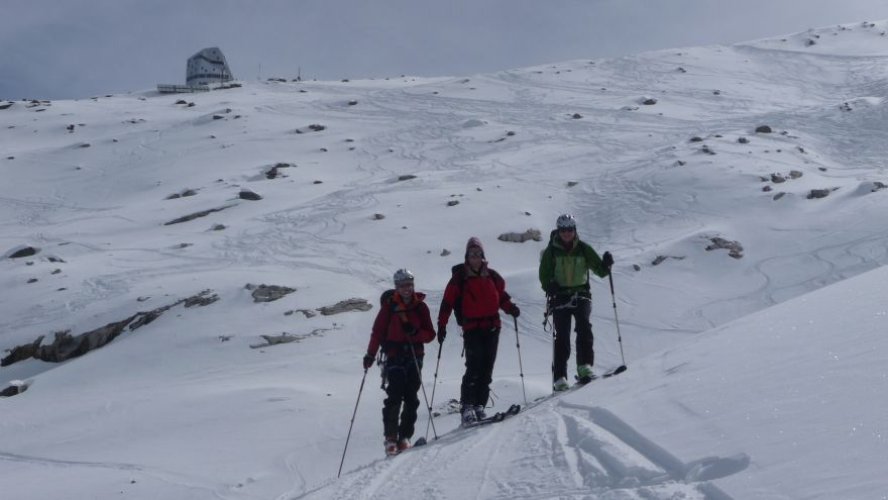 Traversée des 4000 du Mont-Rose à ski