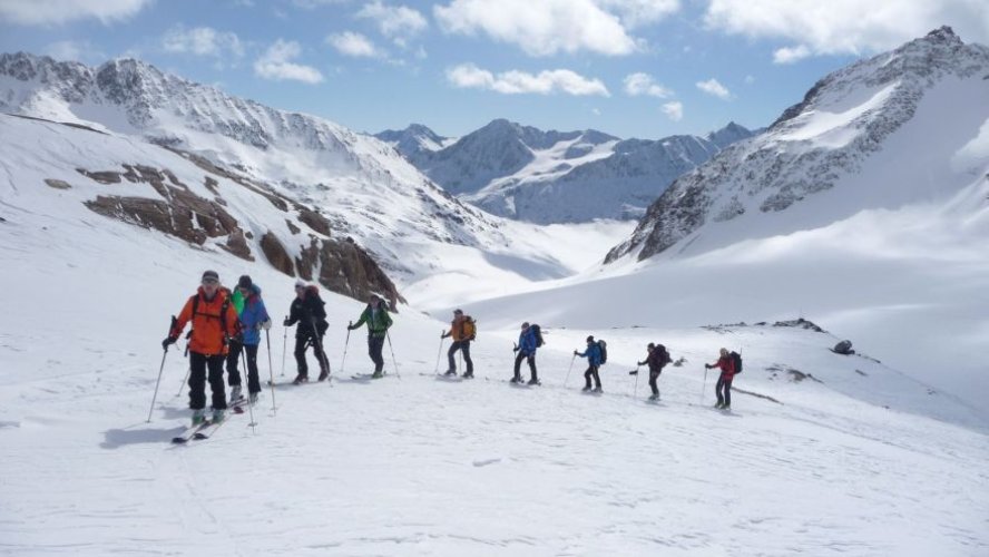 Raid à skis en Ötztal