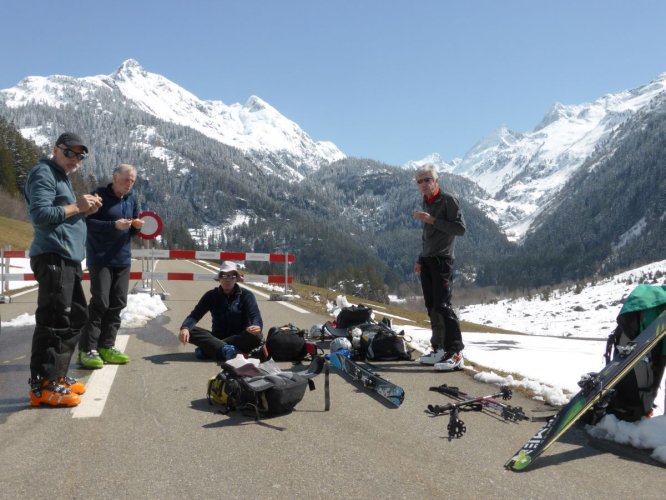 Le terminus du Süstenpass