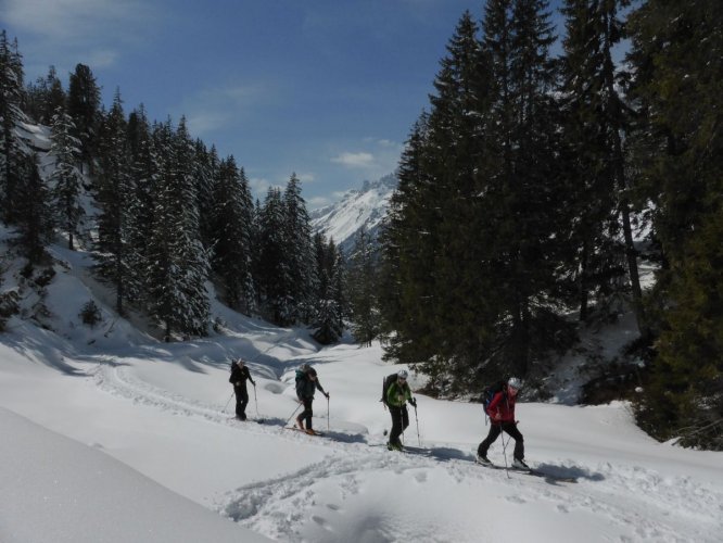 Montée à Steingletscher par la route