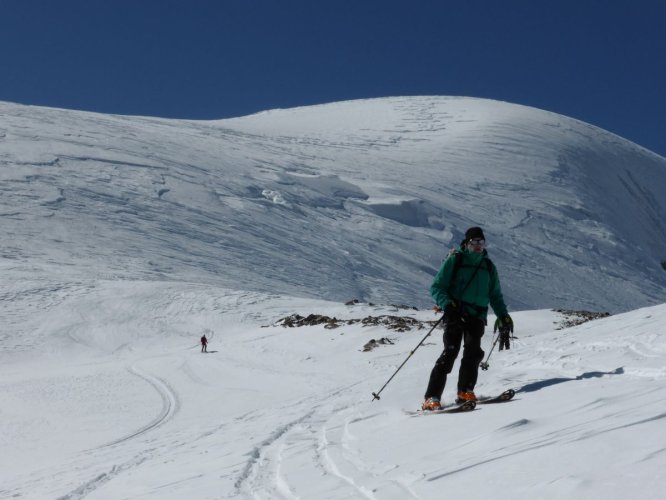 Descente du Gwächtenhorn