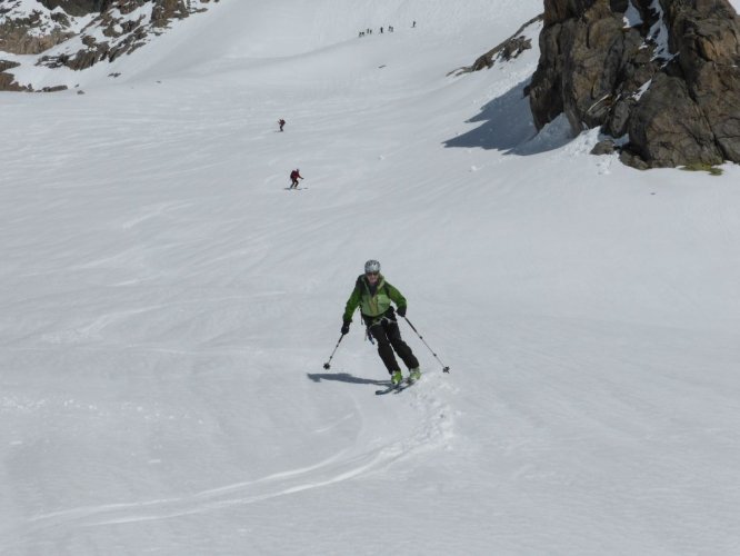 Descente du Fünfingerstöck