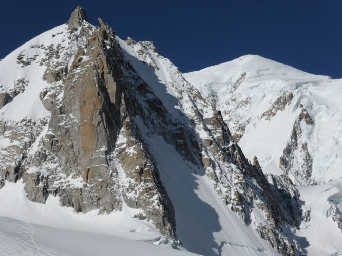 Tour Ronde et Mont-Blanc