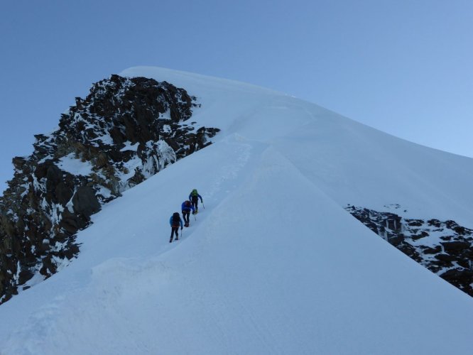 Près du sommet