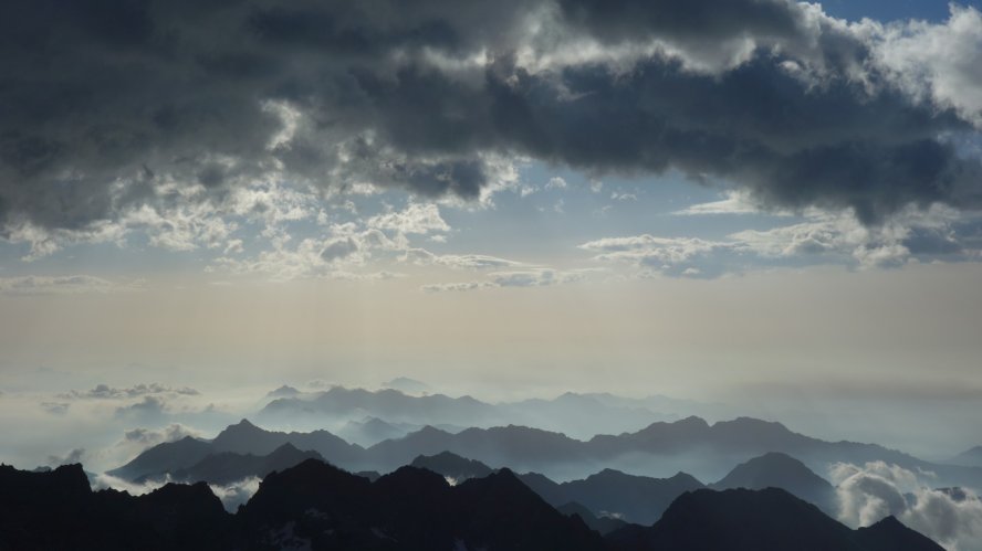 La vue côté Piémont