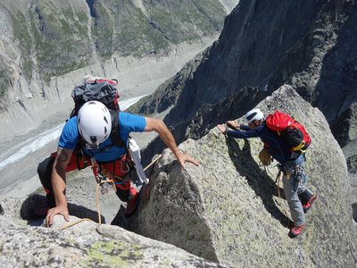 Traversée des Petits Charmoz