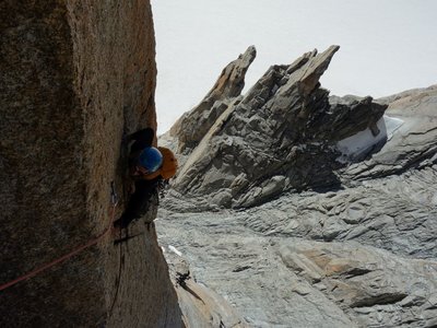 Grand Capucin voie des Suisses