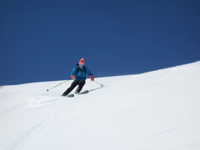 Ski de printemps à l'Albaron