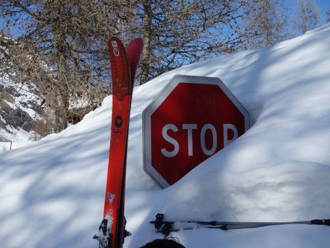 L'enneigement exceptionnel de haute-maurienne