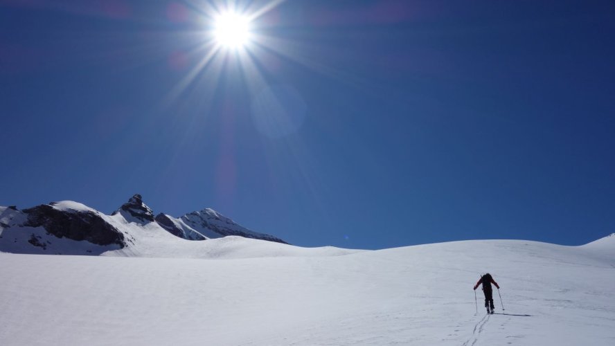 En direction de l'Ouille d'Arbéron