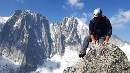 aiguille du Génépi, arête du Rabouin